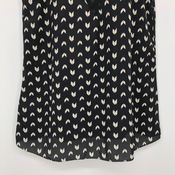 Monk & Lou NWT Black and White  Elise Camisole Arrow Pattern Size XS - Picture 9 of 15